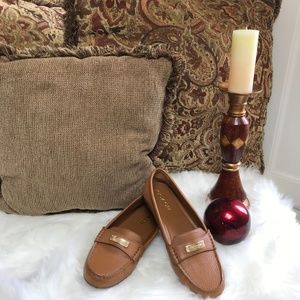 NIB Coach Frederica Loafers Moccasins Flat Tan 10M